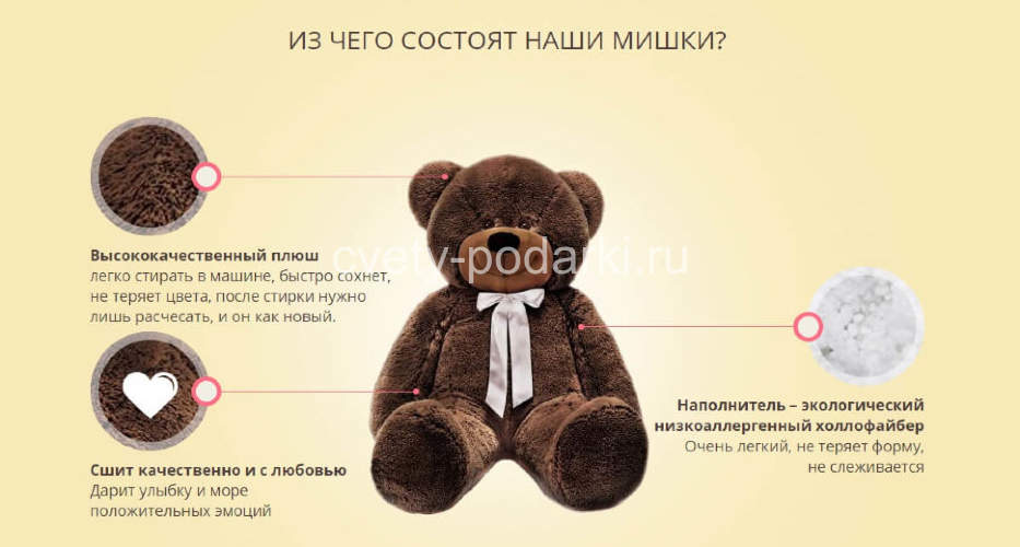 Плюшевый мишка Барт розовый 170 см  